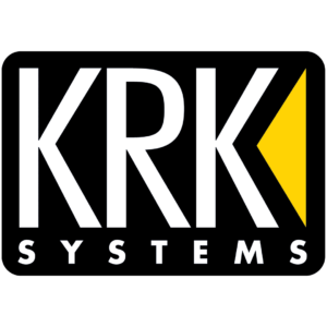 Logo Krk Systems Sur Fond Noir.